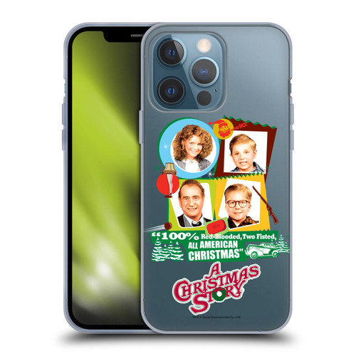A Christmas Story Graphics Family Soft Gel Case for Apple iPhone 13 Pro