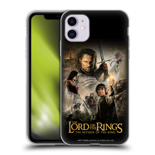 The Lord Of The Rings The Return Of The King Posters Main Characters Soft Gel Case for Apple iPhone 11
