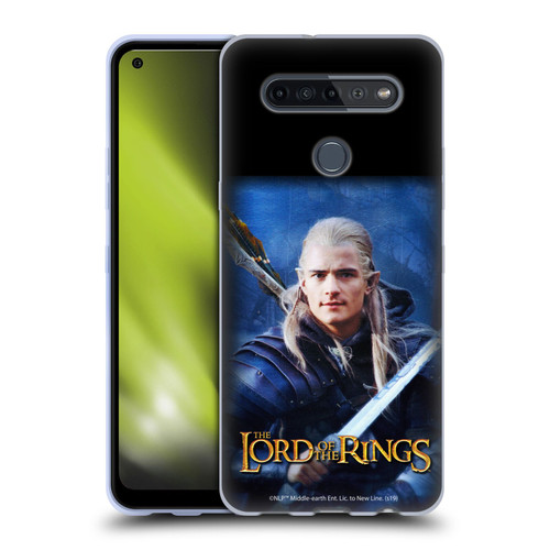 The Lord Of The Rings The Two Towers Character Art Legolas Soft Gel Case for LG K51S