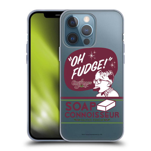 A Christmas Story Graphics Soap Connoisseur Soft Gel Case for Apple iPhone 13 Pro