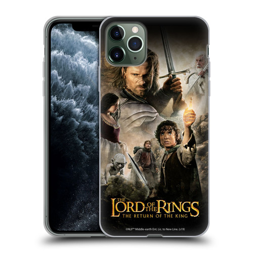 The Lord Of The Rings The Return Of The King Posters Main Characters Soft Gel Case for Apple iPhone 11 Pro Max