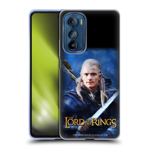 The Lord Of The Rings The Two Towers Character Art Legolas Soft Gel Case for Motorola Edge 30