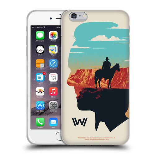 Westworld Graphics Ford And William Soft Gel Case for Apple iPhone 6 Plus / iPhone 6s Plus