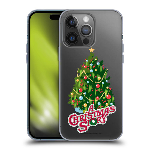 A Christmas Story Graphics Holiday Tree Soft Gel Case for Apple iPhone 14 Pro