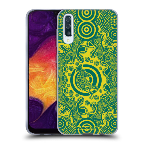 Australia National Rugby Union Team Crest First Nations Soft Gel Case for Samsung Galaxy A50/A30s (2019)