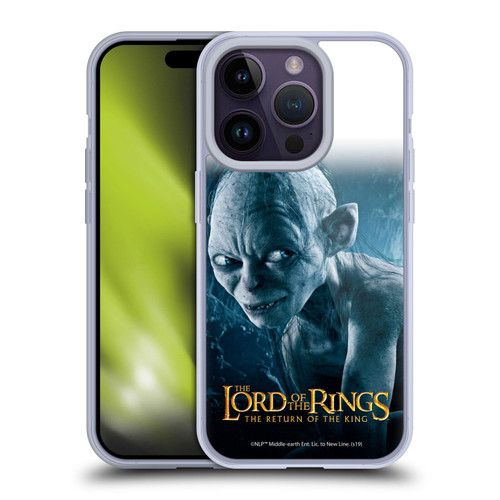 The Lord Of The Rings The Return Of The King Posters Smeagol Soft Gel Case for Apple iPhone 14 Pro