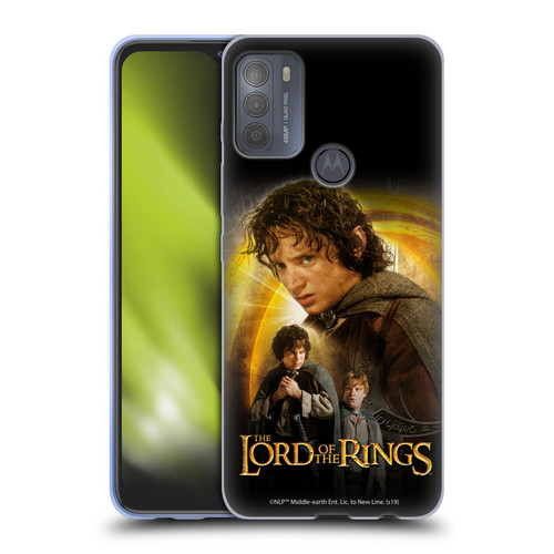 The Lord Of The Rings The Two Towers Character Art Frodo And Sam Soft Gel Case for Motorola Moto G50