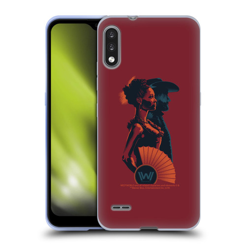 Westworld Graphics Maeve And Hector Soft Gel Case for LG K22