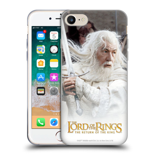 The Lord Of The Rings The Return Of The King Posters Gandalf Soft Gel Case for Apple iPhone 7 / 8 / SE 2020 & 2022
