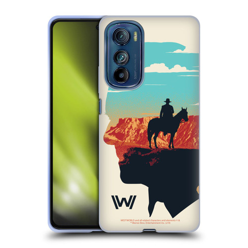 Westworld Graphics Ford And William Soft Gel Case for Motorola Edge 30