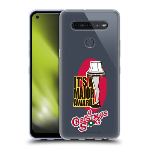 A Christmas Story Graphics Leg Lamp Major Award Soft Gel Case for LG K51S