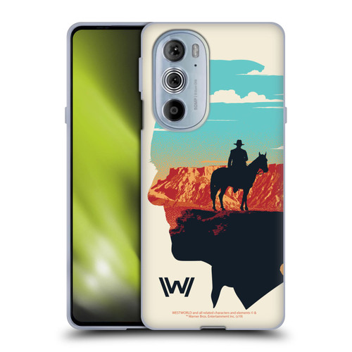 Westworld Graphics Ford And William Soft Gel Case for Motorola Edge X30