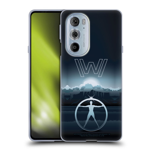 Westworld Graphics The Vitruvian Man Soft Gel Case for Motorola Edge X30