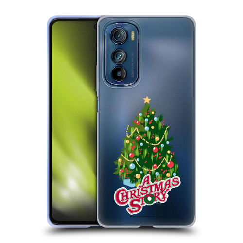 A Christmas Story Graphics Holiday Tree Soft Gel Case for Motorola Edge 30