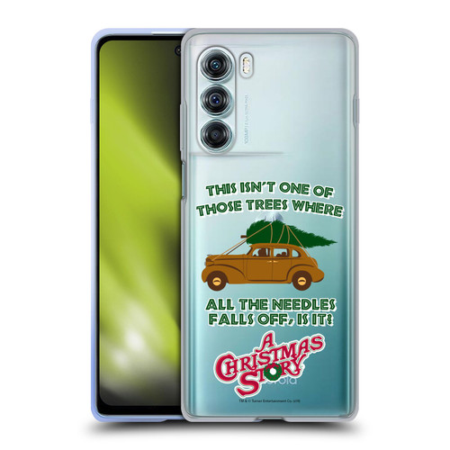 A Christmas Story Graphics Car And Pine Tree Soft Gel Case for Motorola Edge S30 / Moto G200 5G