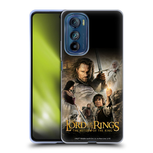The Lord Of The Rings The Return Of The King Posters Main Characters Soft Gel Case for Motorola Edge 30
