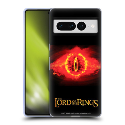 The Lord Of The Rings The Two Towers Character Art Eye Of Sauron Soft Gel Case for Google Pixel 7 Pro