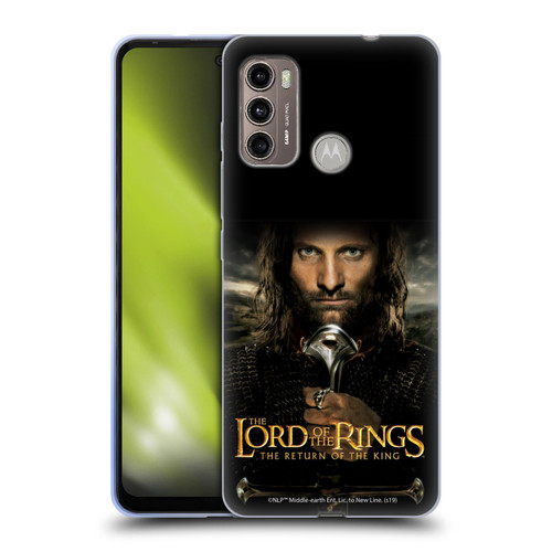 The Lord Of The Rings The Return Of The King Posters Aragorn Soft Gel Case for Motorola Moto G60 / Moto G40 Fusion