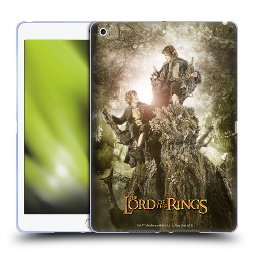 The Lord Of The Rings The Two Towers Character Art Hobbits Soft Gel Case for Apple iPad 10.2 2019/2020/2021