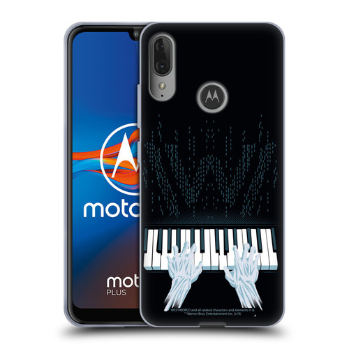 Westworld Graphics Piano Soft Gel Case for Motorola Moto E6 Plus