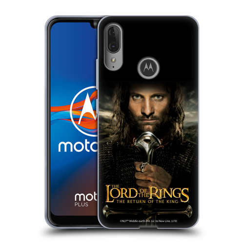 The Lord Of The Rings The Return Of The King Posters Aragorn Soft Gel Case for Motorola Moto E6 Plus