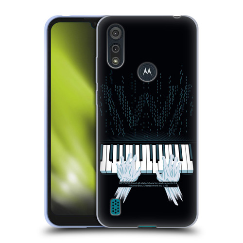 Westworld Graphics Piano Soft Gel Case for Motorola Moto E6s (2020)