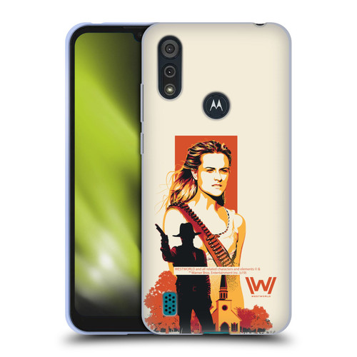 Westworld Graphics Wyatt Soft Gel Case for Motorola Moto E6s (2020)