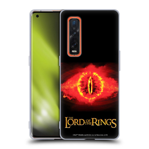 The Lord Of The Rings The Two Towers Character Art Eye Of Sauron Soft Gel Case for OPPO Find X2 Pro 5G