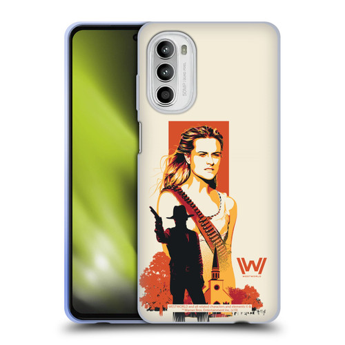Westworld Graphics Wyatt Soft Gel Case for Motorola Moto G52