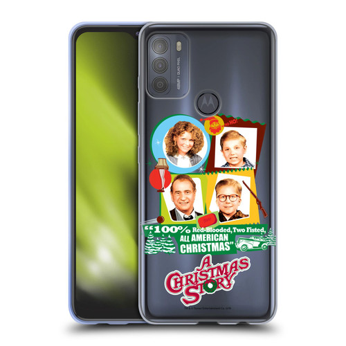 A Christmas Story Graphics Family Soft Gel Case for Motorola Moto G50