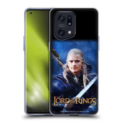 The Lord Of The Rings The Two Towers Character Art Legolas Soft Gel Case for OPPO Find X5 Pro
