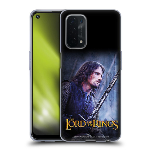 The Lord Of The Rings The Two Towers Character Art Aragorn Soft Gel Case for OPPO A54 5G
