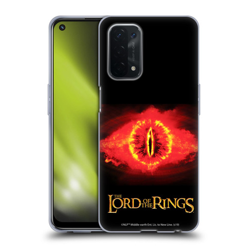 The Lord Of The Rings The Two Towers Character Art Eye Of Sauron Soft Gel Case for OPPO A54 5G