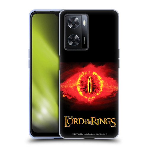 The Lord Of The Rings The Two Towers Character Art Eye Of Sauron Soft Gel Case for OPPO A57s
