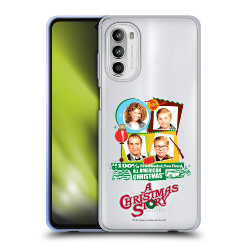 A Christmas Story Graphics Family Soft Gel Case for Motorola Moto G52