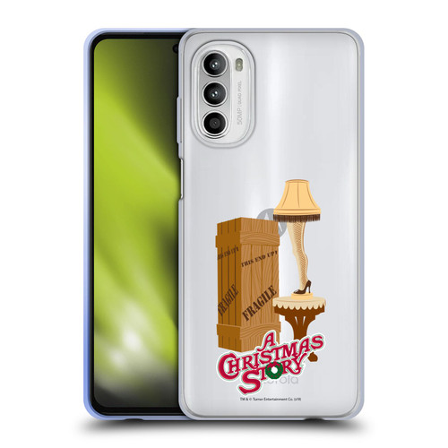 A Christmas Story Graphics Leg Lamp Soft Gel Case for Motorola Moto G52