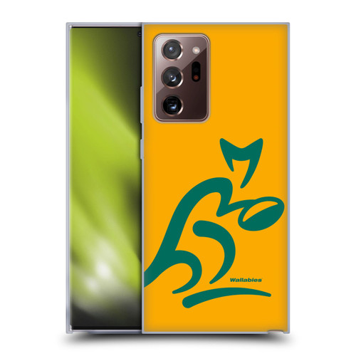 Australia National Rugby Union Team Crest Oversized Soft Gel Case for Samsung Galaxy Note20 Ultra / 5G