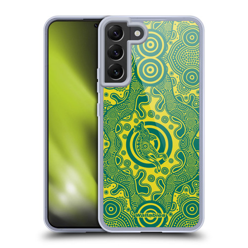 Australia National Rugby Union Team Crest First Nations Soft Gel Case for Samsung Galaxy S22+ 5G