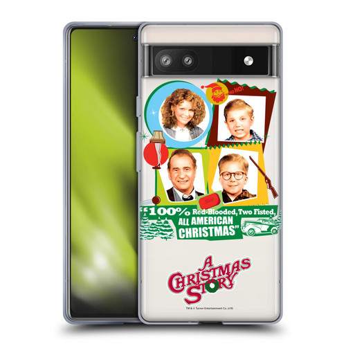 A Christmas Story Graphics Family Soft Gel Case for Google Pixel 6a