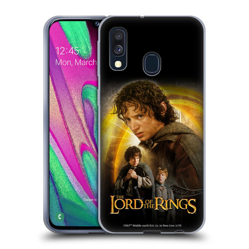 The Lord Of The Rings The Two Towers Character Art Frodo And Sam Soft Gel Case for Samsung Galaxy A40 (2019)