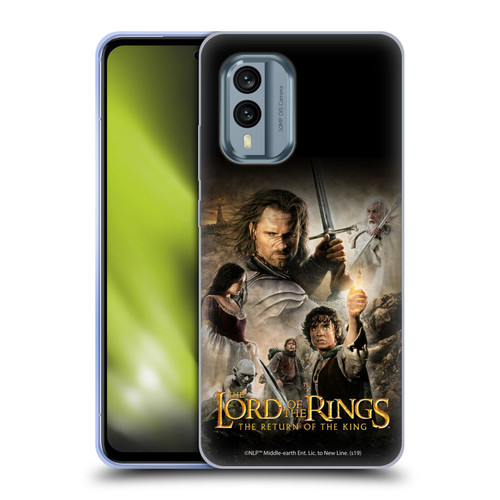 The Lord Of The Rings The Return Of The King Posters Main Characters Soft Gel Case for Nokia X30