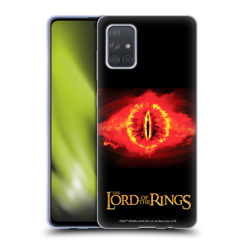 The Lord Of The Rings The Two Towers Character Art Eye Of Sauron Soft Gel Case for Samsung Galaxy A71 (2019)