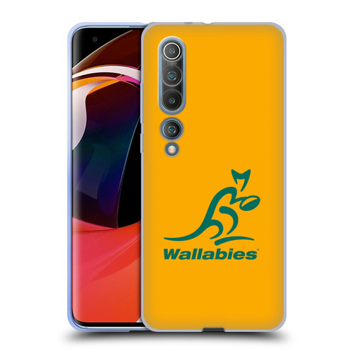 Australia National Rugby Union Team Crest Plain Yellow Soft Gel Case for Xiaomi Mi 10 5G / Mi 10 Pro 5G