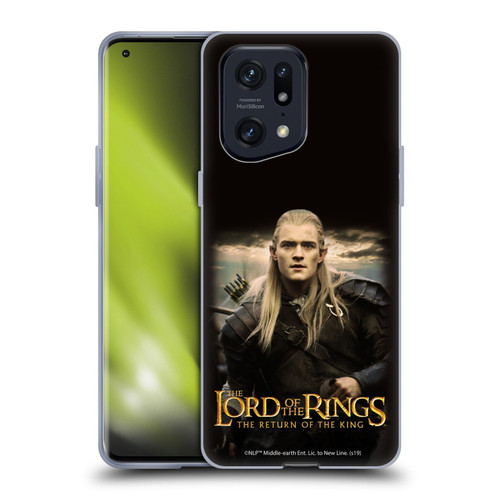 The Lord Of The Rings The Return Of The King Posters Legolas Soft Gel Case for OPPO Find X5 Pro