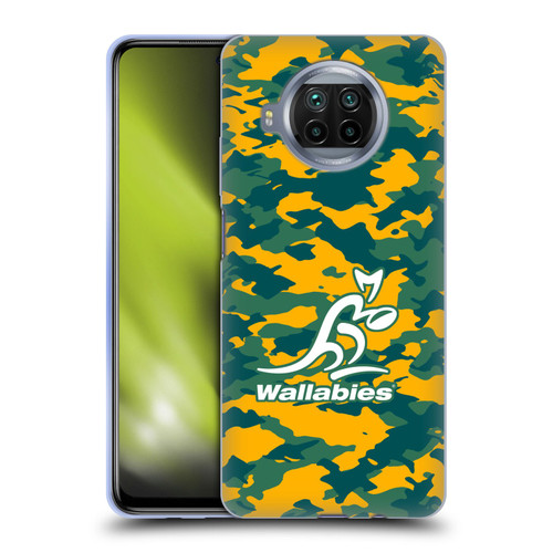 Australia National Rugby Union Team Crest Camouflage Soft Gel Case for Xiaomi Mi 10T Lite 5G