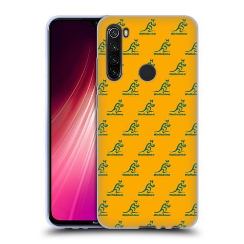 Australia National Rugby Union Team Crest Pattern Soft Gel Case for Xiaomi Redmi Note 8T