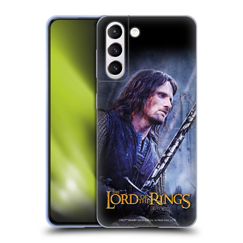 The Lord Of The Rings The Two Towers Character Art Aragorn Soft Gel Case for Samsung Galaxy S21 5G