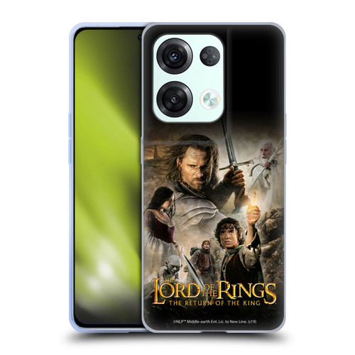 The Lord Of The Rings The Return Of The King Posters Main Characters Soft Gel Case for OPPO Reno8 Pro