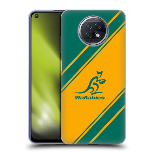 Australia National Rugby Union Team Crest Stripes Soft Gel Case for Xiaomi Redmi Note 9T 5G