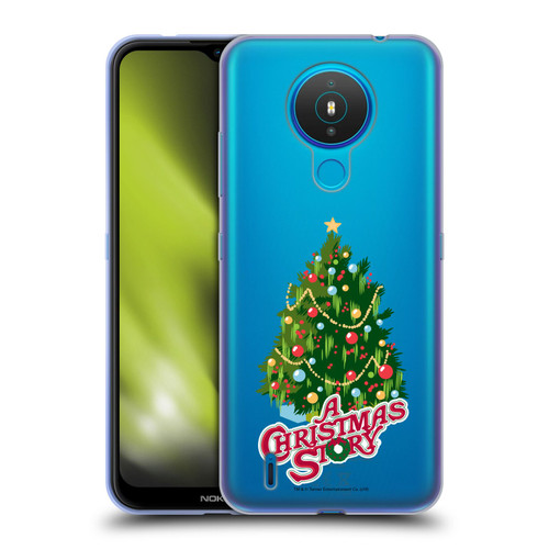 A Christmas Story Graphics Holiday Tree Soft Gel Case for Nokia 1.4